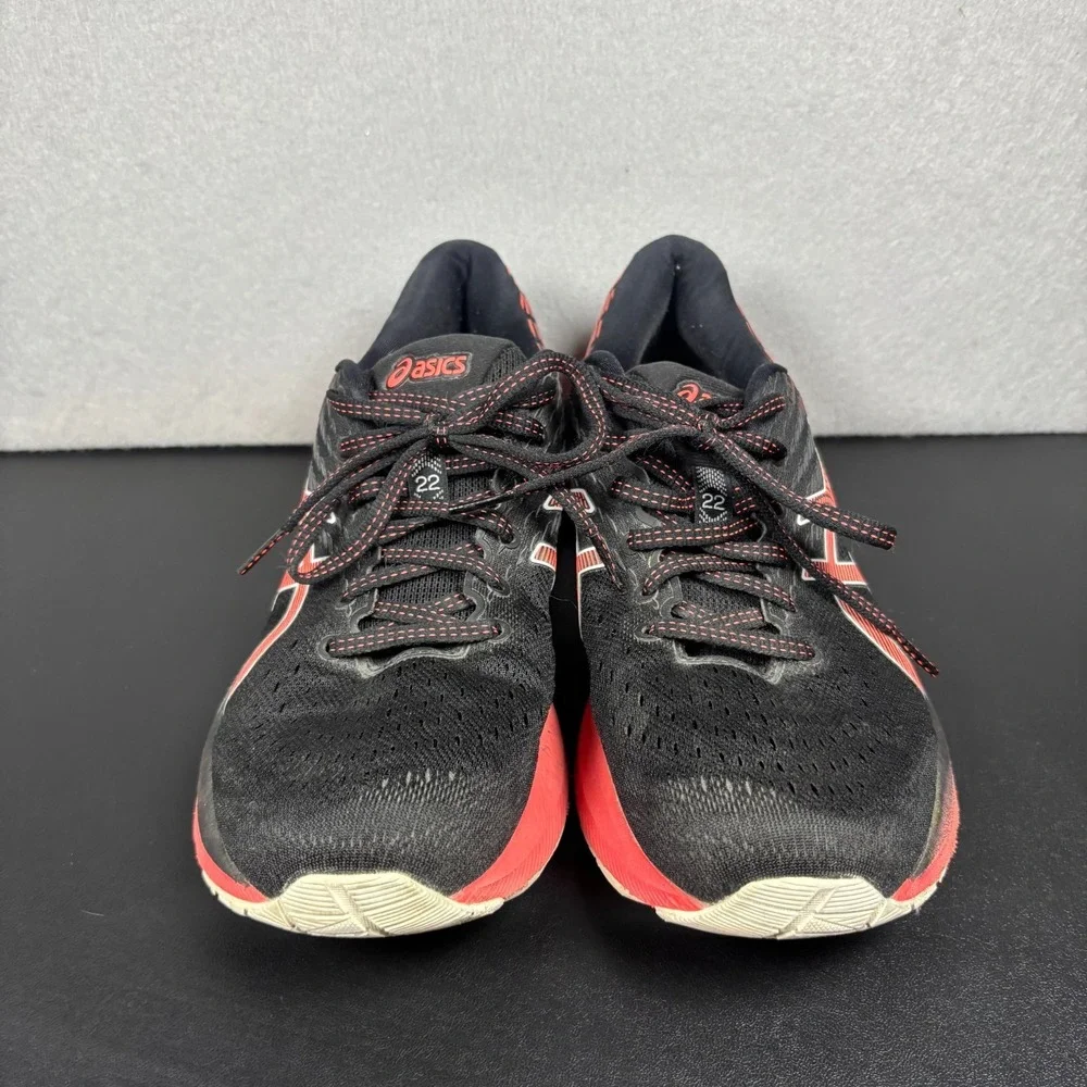 ASICS Gel-Cumulus 22 TOKYO Red Black Road Running Shoes Mens 8 Athletic Sneakers